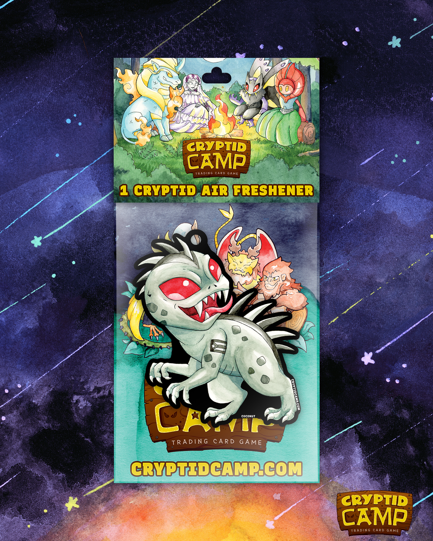 Cryptid Camp Air Fresheners