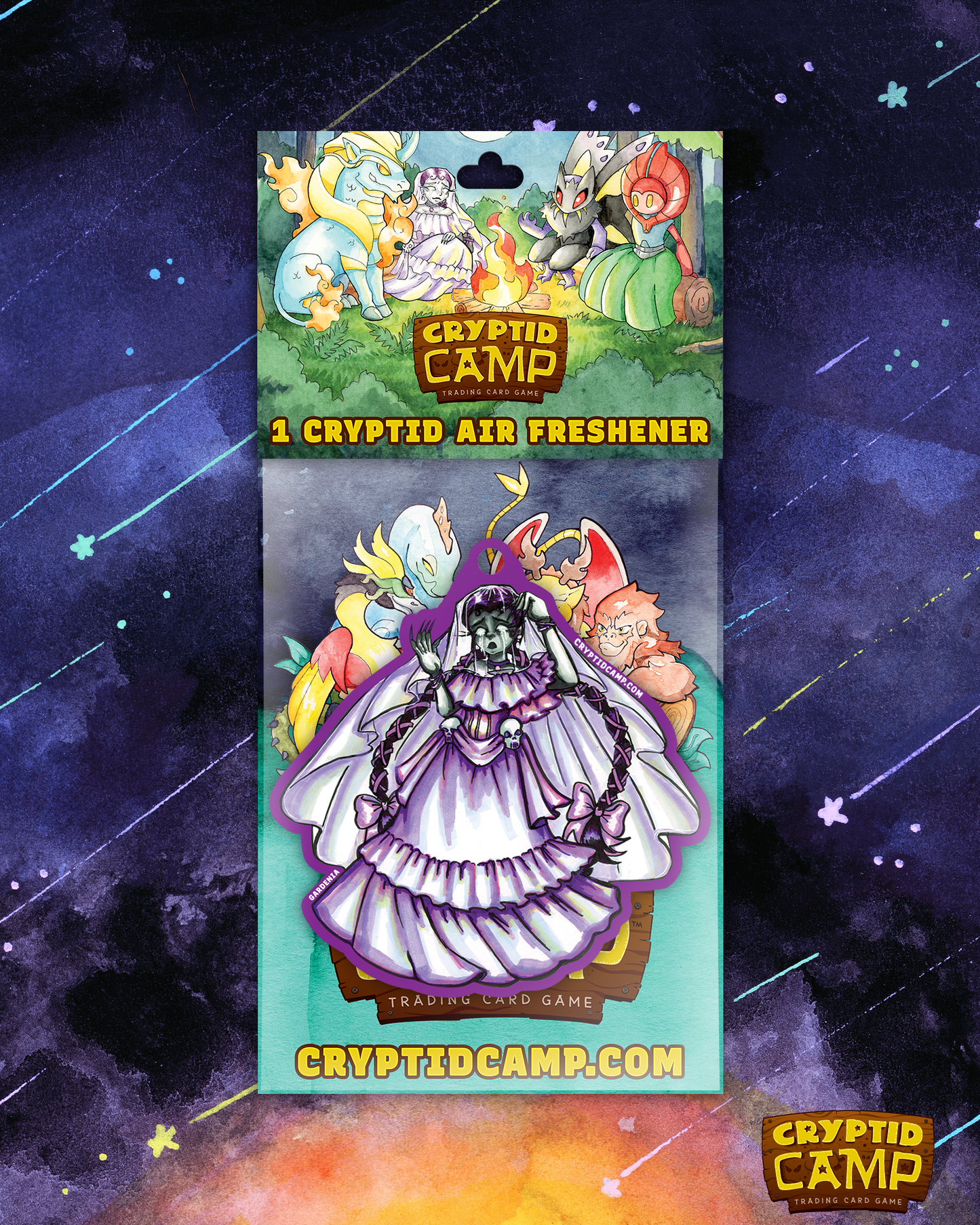 Cryptid Camp Air Fresheners