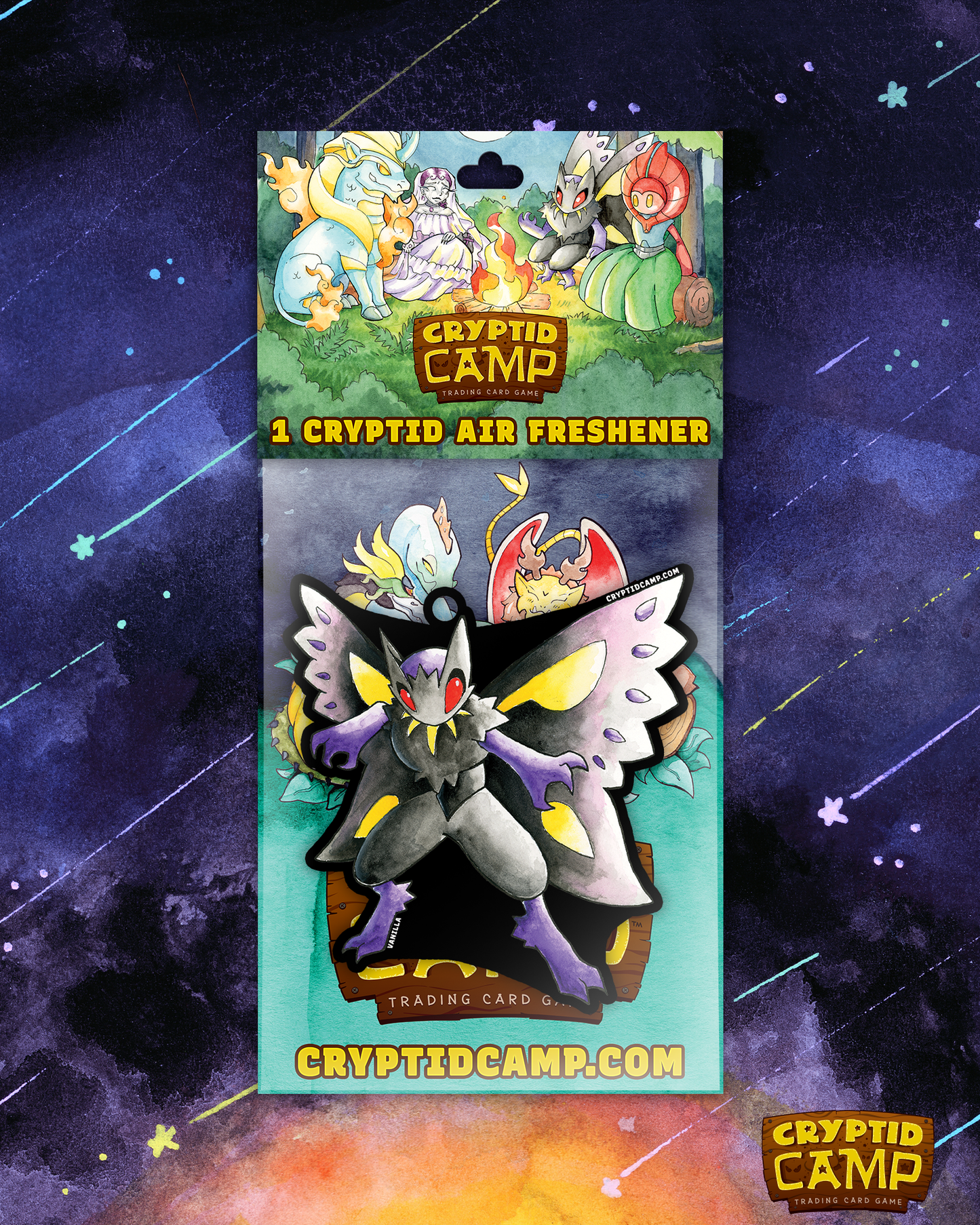 Cryptid Camp Air Fresheners