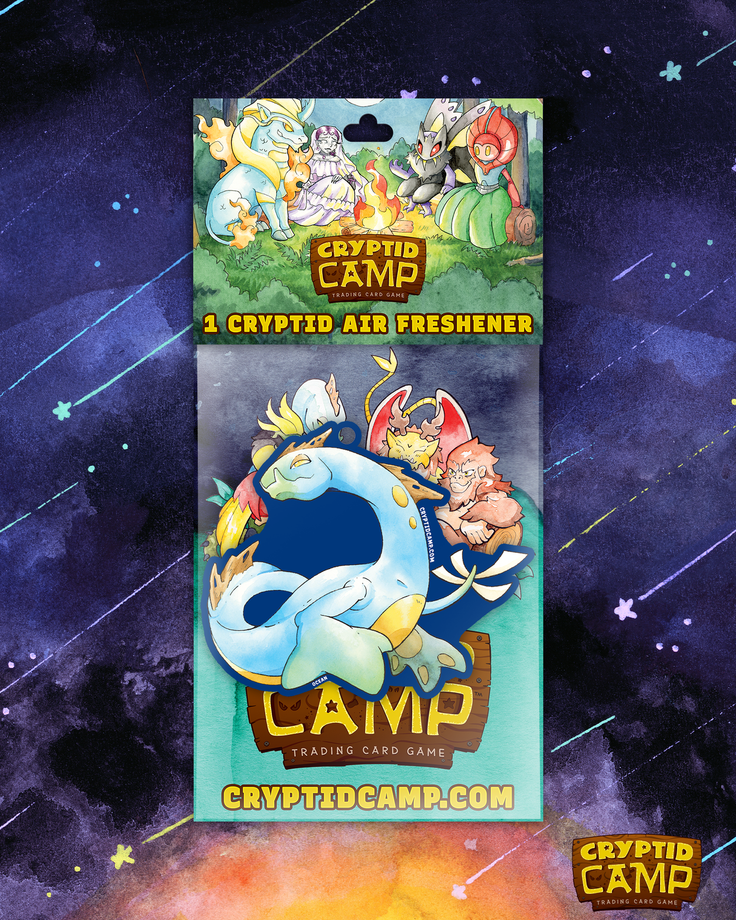 Cryptid Camp Air Fresheners