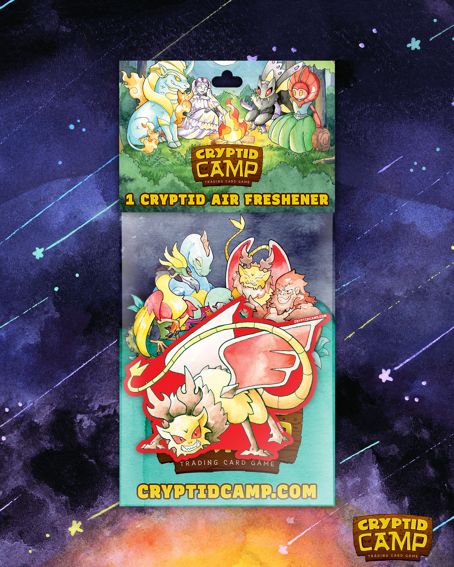 Cryptid Camp Air Fresheners