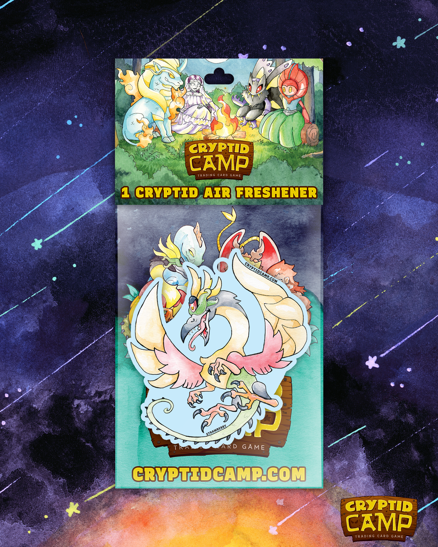 Cryptid Camp Air Fresheners
