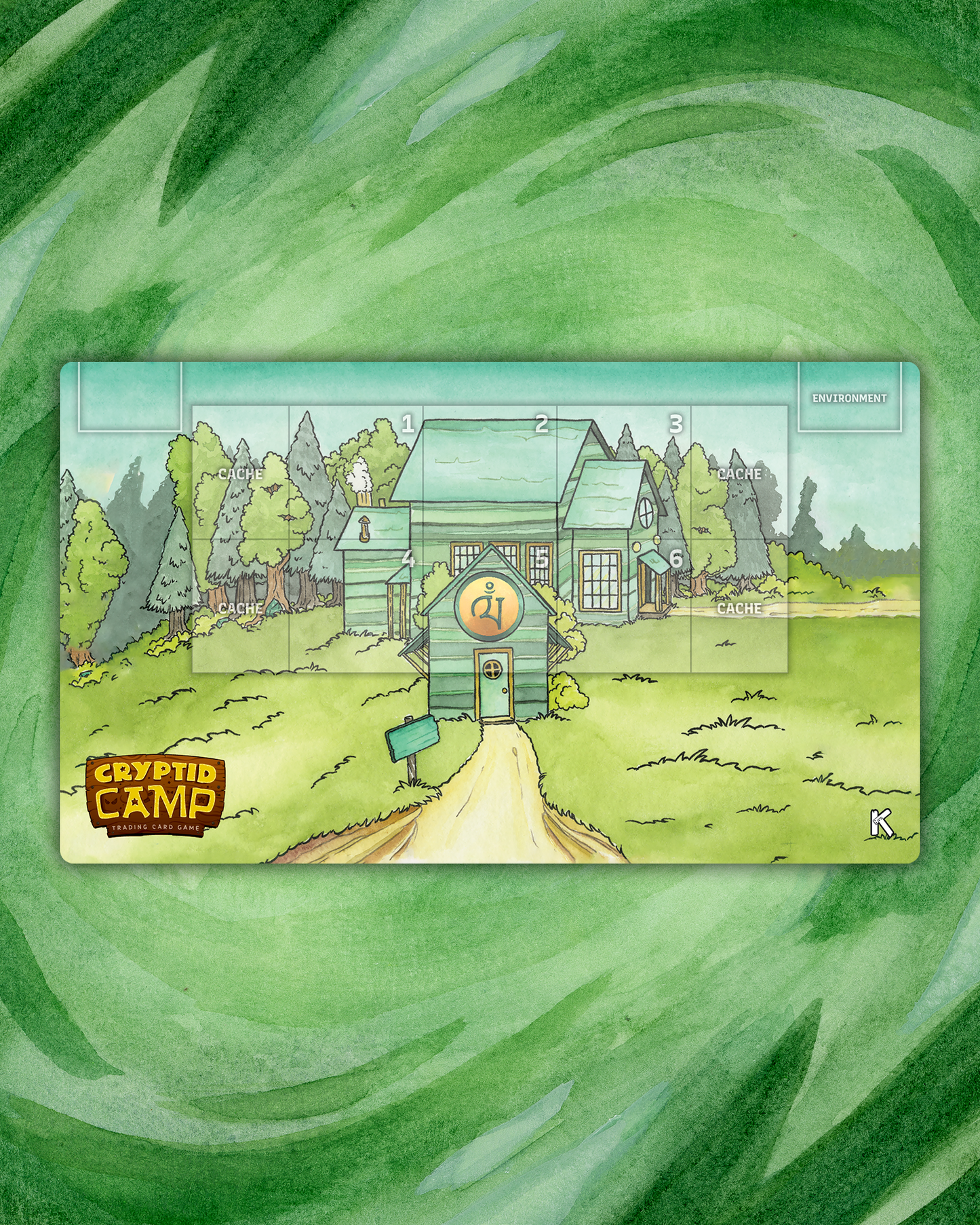 Summer Sale: Malachite Cabin Playmat