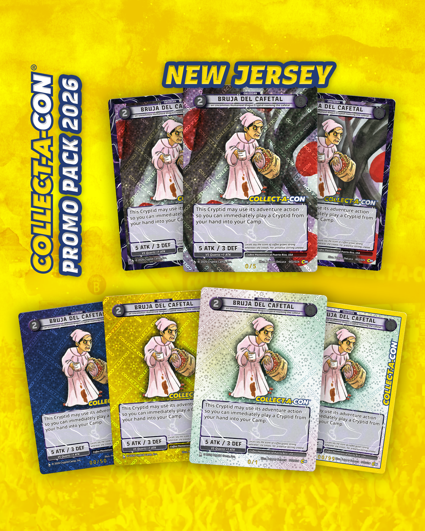 New Jersey Collect-A-Con Exclusive Promo - Bruja del Cafetal