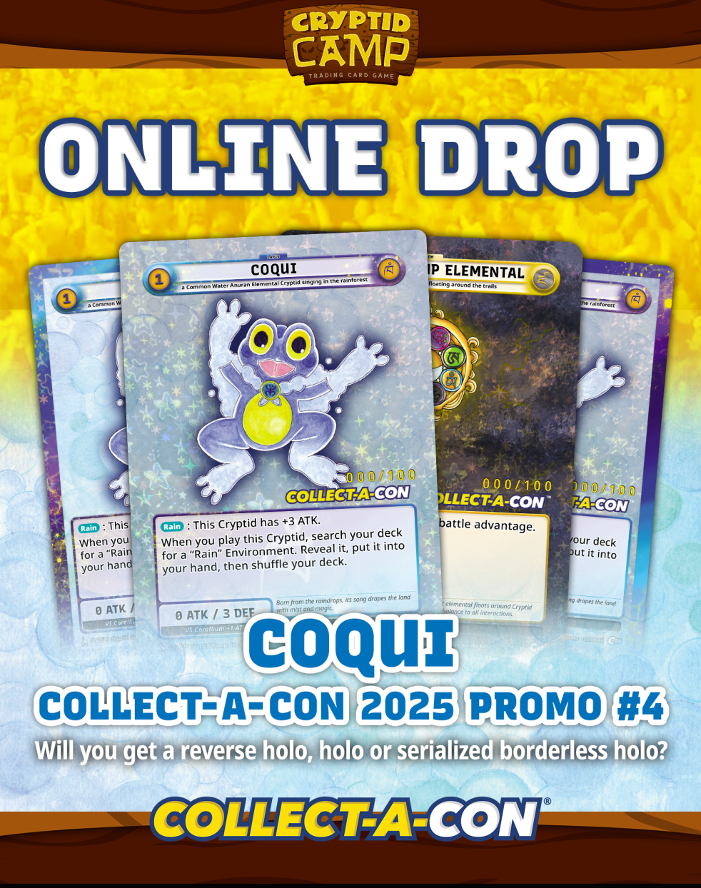 FREE Collect-A-Con Promo #4 - Coqui (One per Household)