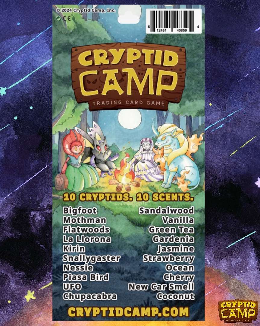Cryptid Camp Air Fresheners