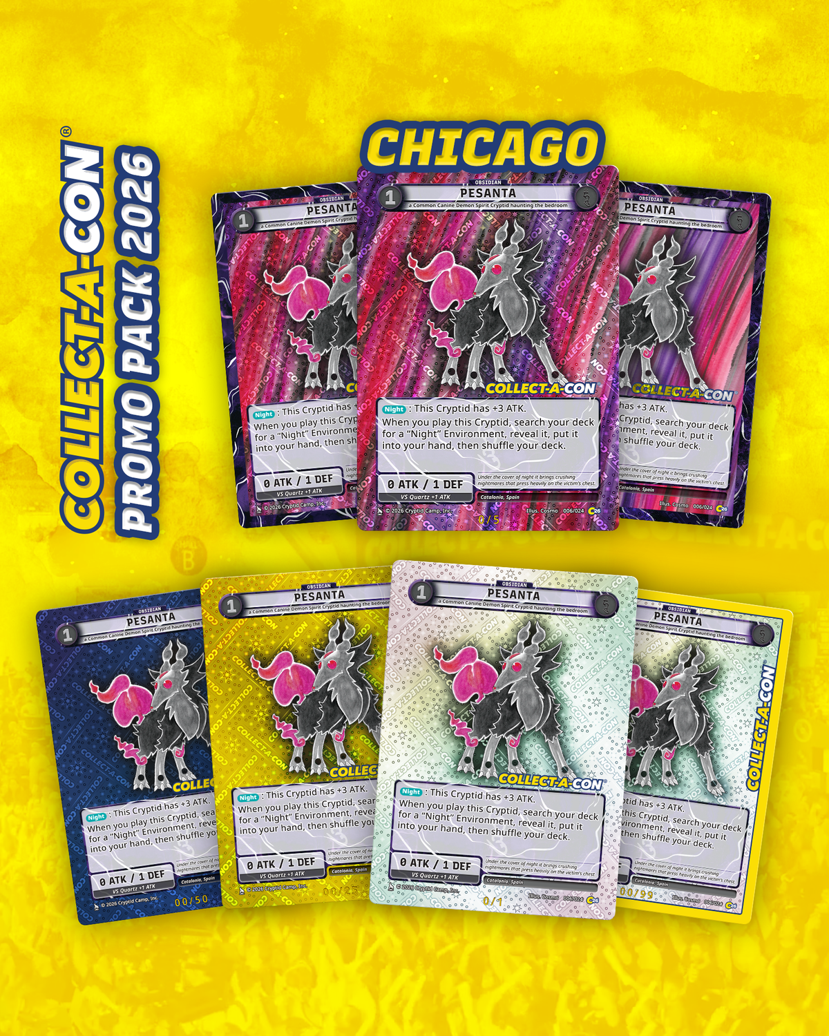 Chicago Collect-A-Con Exclusive Promo - Pesanta