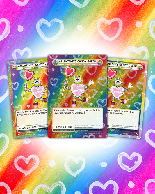 Year 2152 Monthly Pack #12, February 2026 - Valentine's Candy Golem