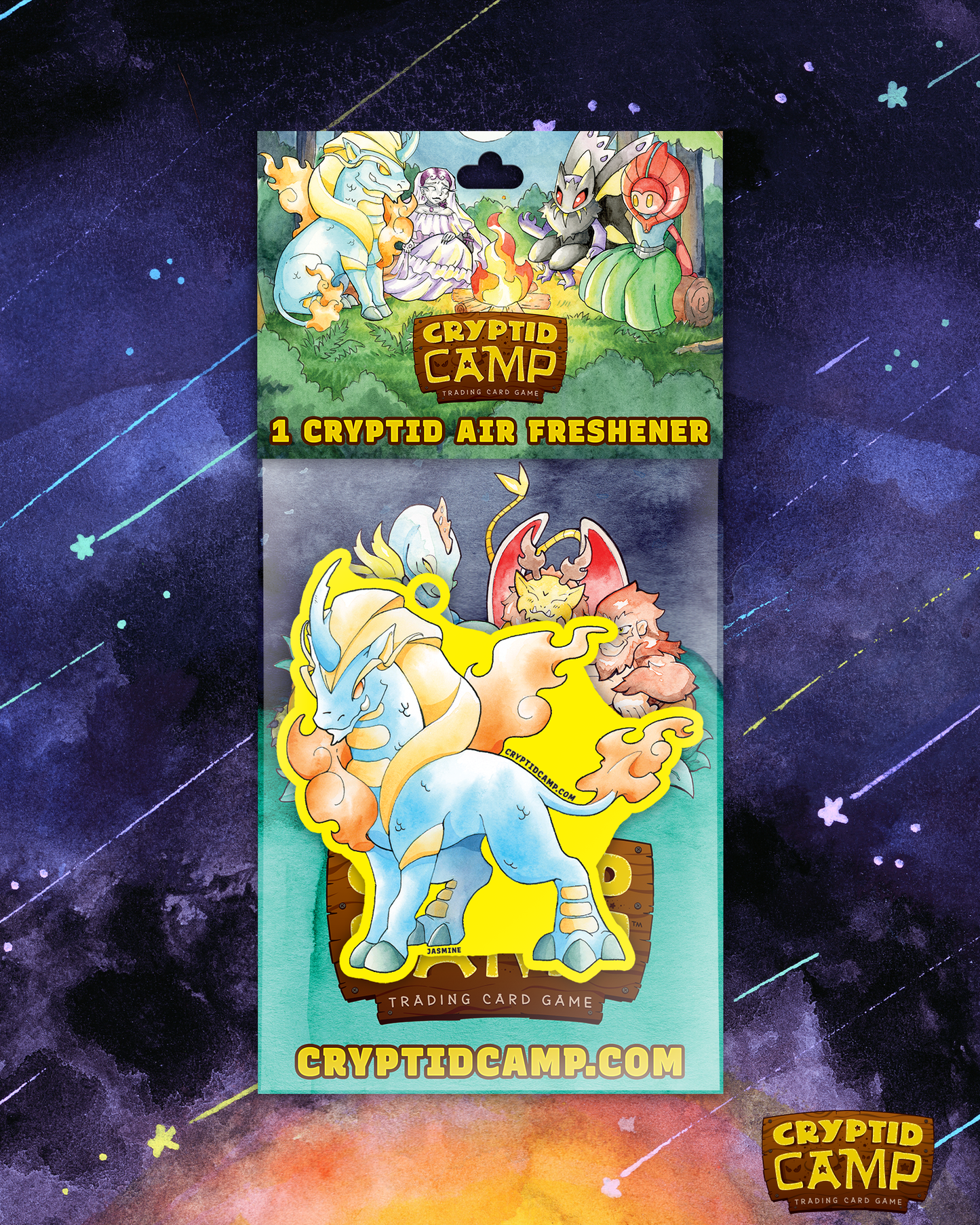 Cryptid Camp Air Fresheners