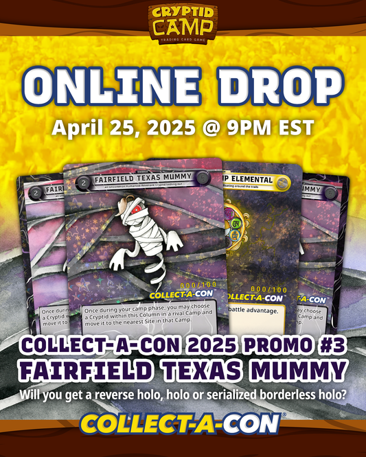 FREE Collect-A-Con Promo #3 - Fairfield Texas Mummy (One per Household)