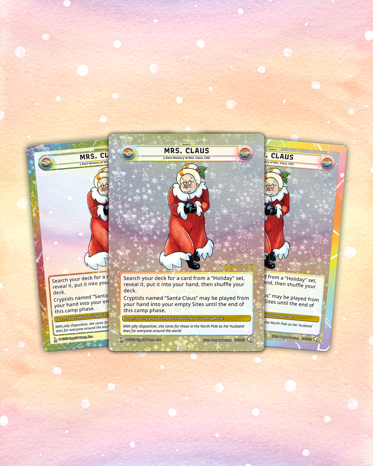 Year 2152 Monthly Pack #10, December 2025 - Mrs. Claus