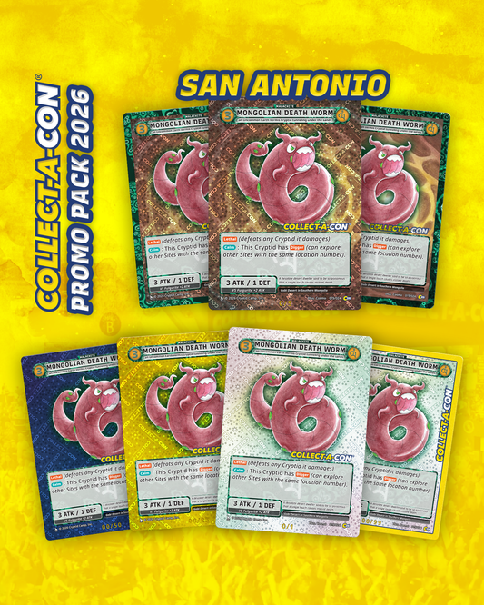 San Antonio Collect-A-Con Exclusive Promo - Mongolian Death Worm