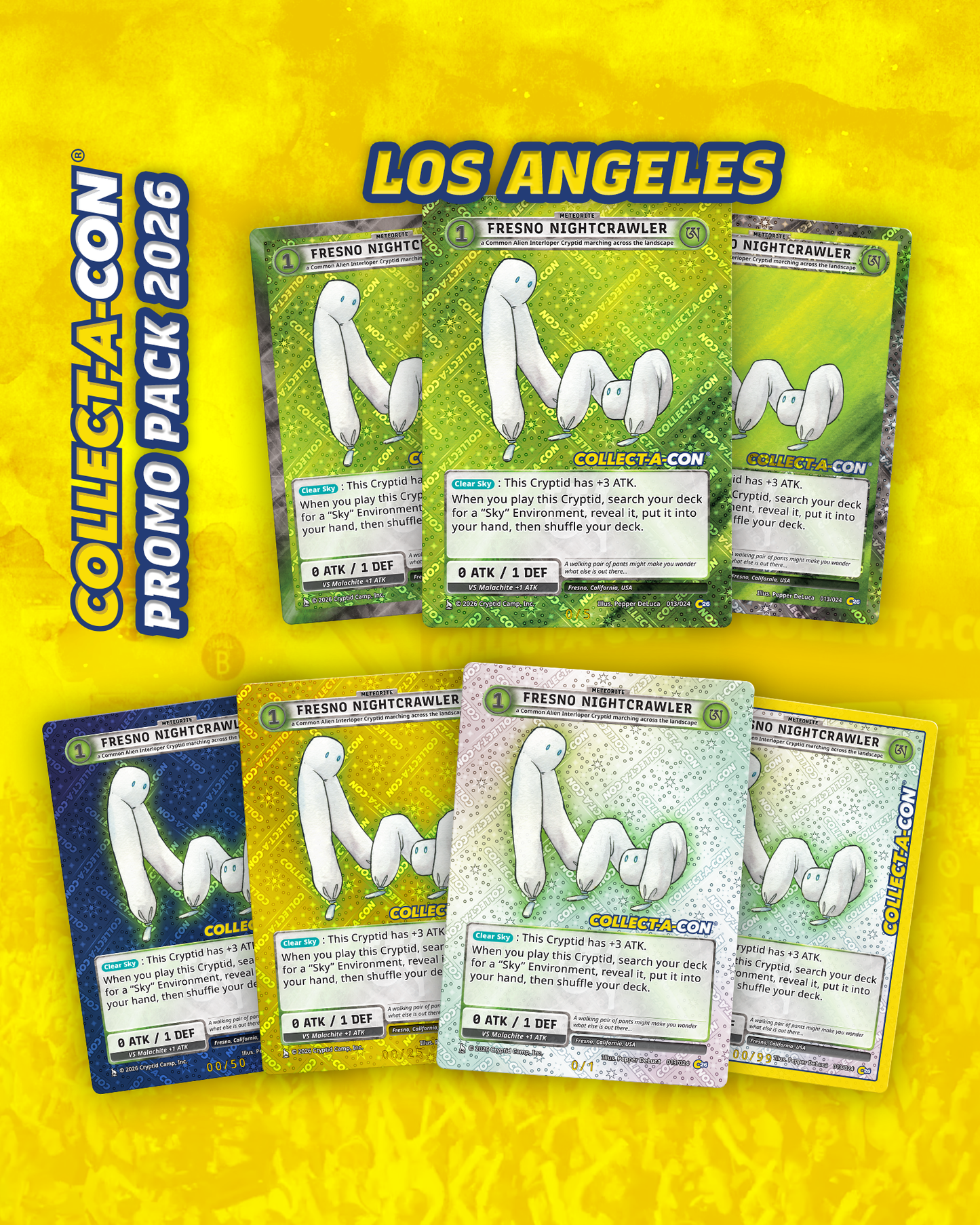 Los Angeles Collect-A-Con Exclusive Promo - Fresno Nightcrawlers