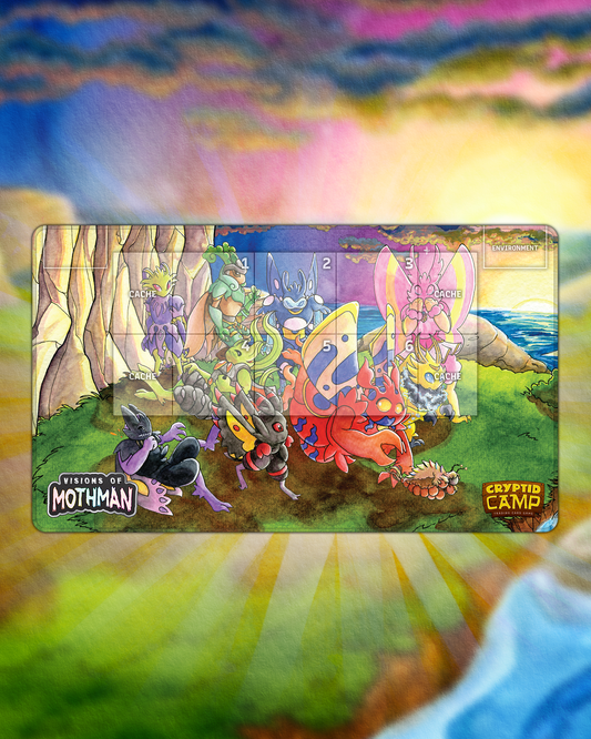 Visions of Mothman Playmat